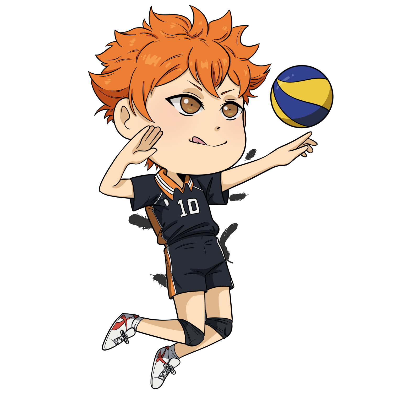 Σετ αυτοκόλλητα Haikyuu!!