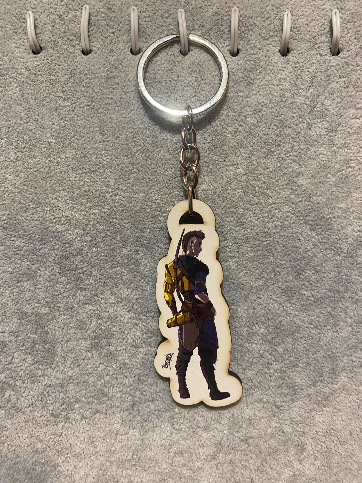 Μπρελόκ με αυτοκόλλητο God of War Ragnarok Atreus