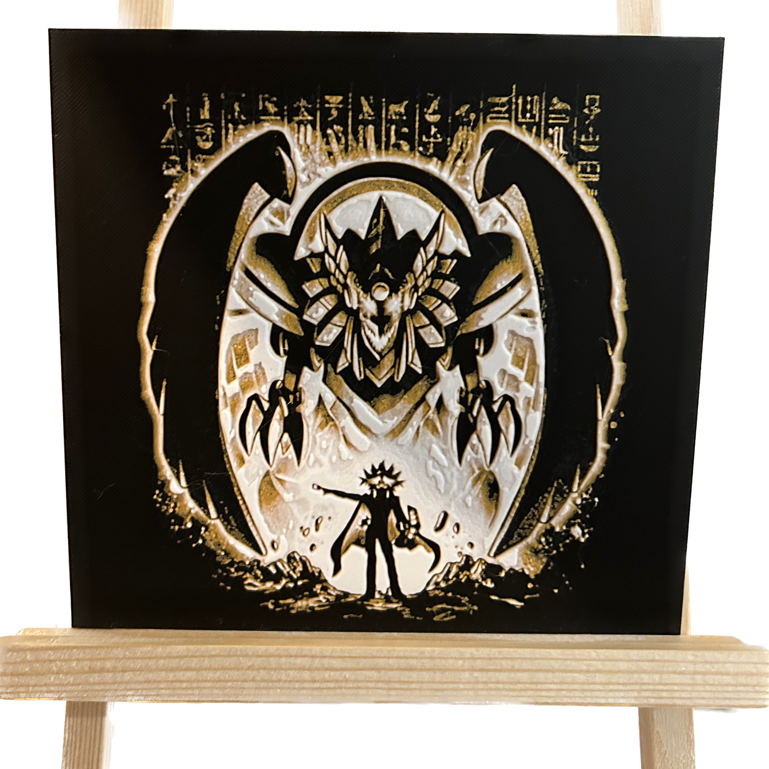 3D καδράκι με βάση yugioh Marik Ra
