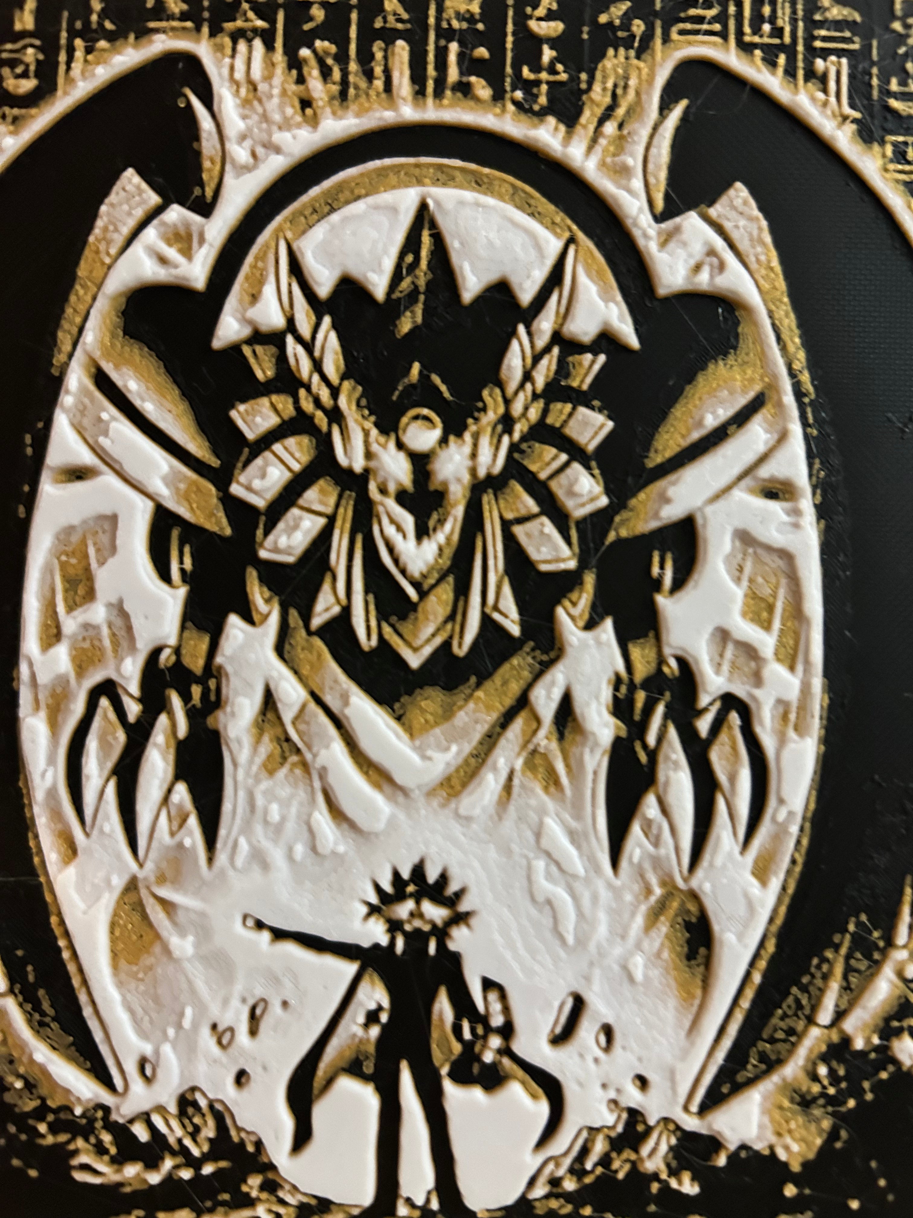 3D καδράκι με βάση yugioh Marik Ra
