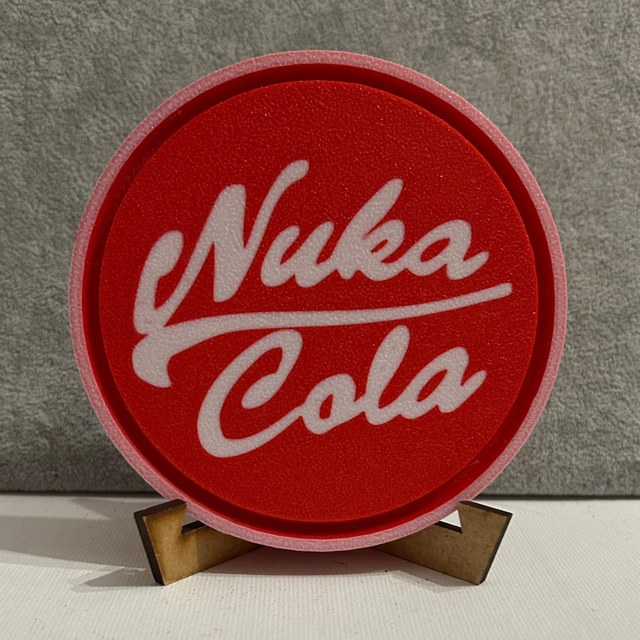 3D Σετ σουβέρ 4 τεμαχίων Nuka Cola