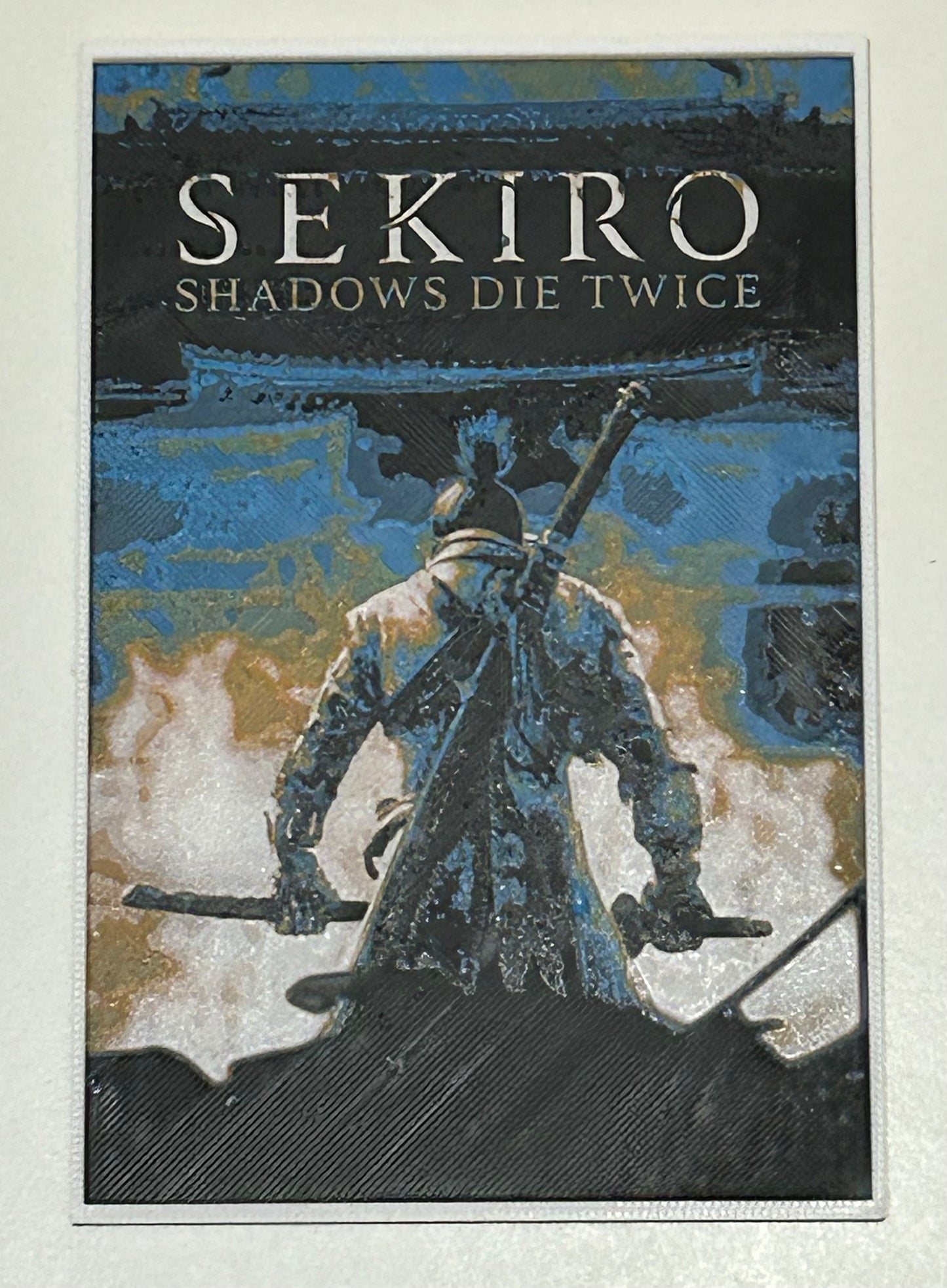 3D καδράκι + Καβαλέτο Sekiro