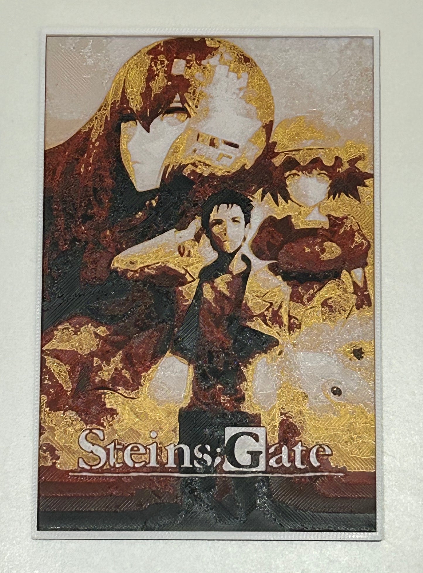 3D καδράκι + Καβαλέτο Steins; Gate