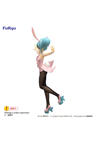 Hatsune Miku BiCute Bunnies PVC Statue Wink Pearl Pink Color Ver. 30 cm