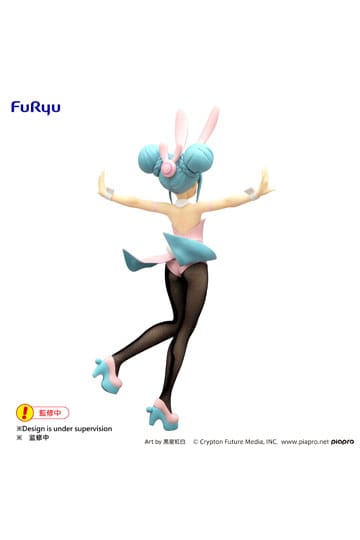 Hatsune Miku BiCute Bunnies PVC Statue Wink Pearl Pink Color Ver. 30 cm