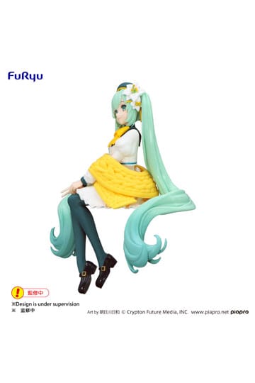 Hatsune Miku Noodle Stopper PVC Statue Flower Fairy Lily White Ver. 14 cm