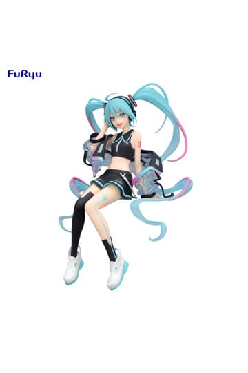 Hatsune Miku Noodle Stopper PVC Statue Neon Cyber 16 cm