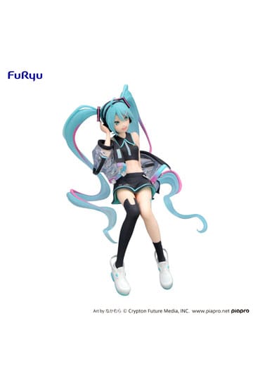 Hatsune Miku Noodle Stopper PVC Statue Neon Cyber 16 cm