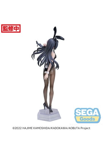 Rascal Does Not Dream of Bunny Girl Senpai PVC Statue Desktop x Decorate Collections Mai Sakurajima 17 cm