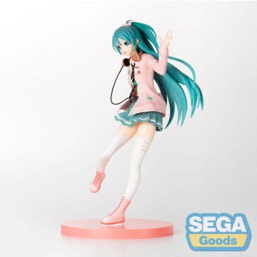 Hatsune Miku Project DIVA Arcade SPM PVC Statue Hatsune Miku Ribbon Girl 24 cm