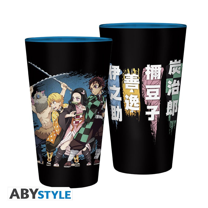 Demon Slayer - Large Glass - 400ml - Group