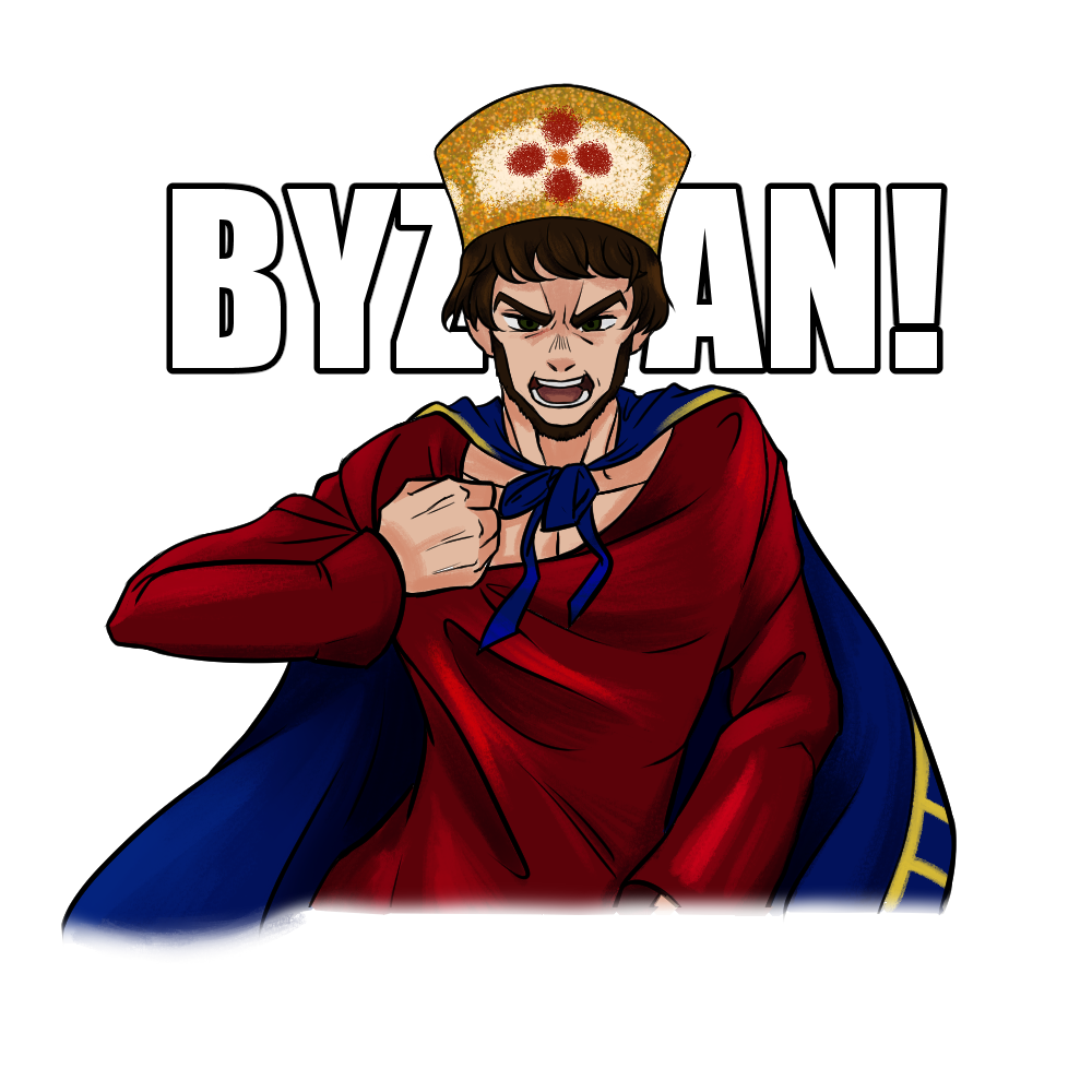 Greek TV X Anime JoJo Style Κωνσταντίνου και Ελένης
