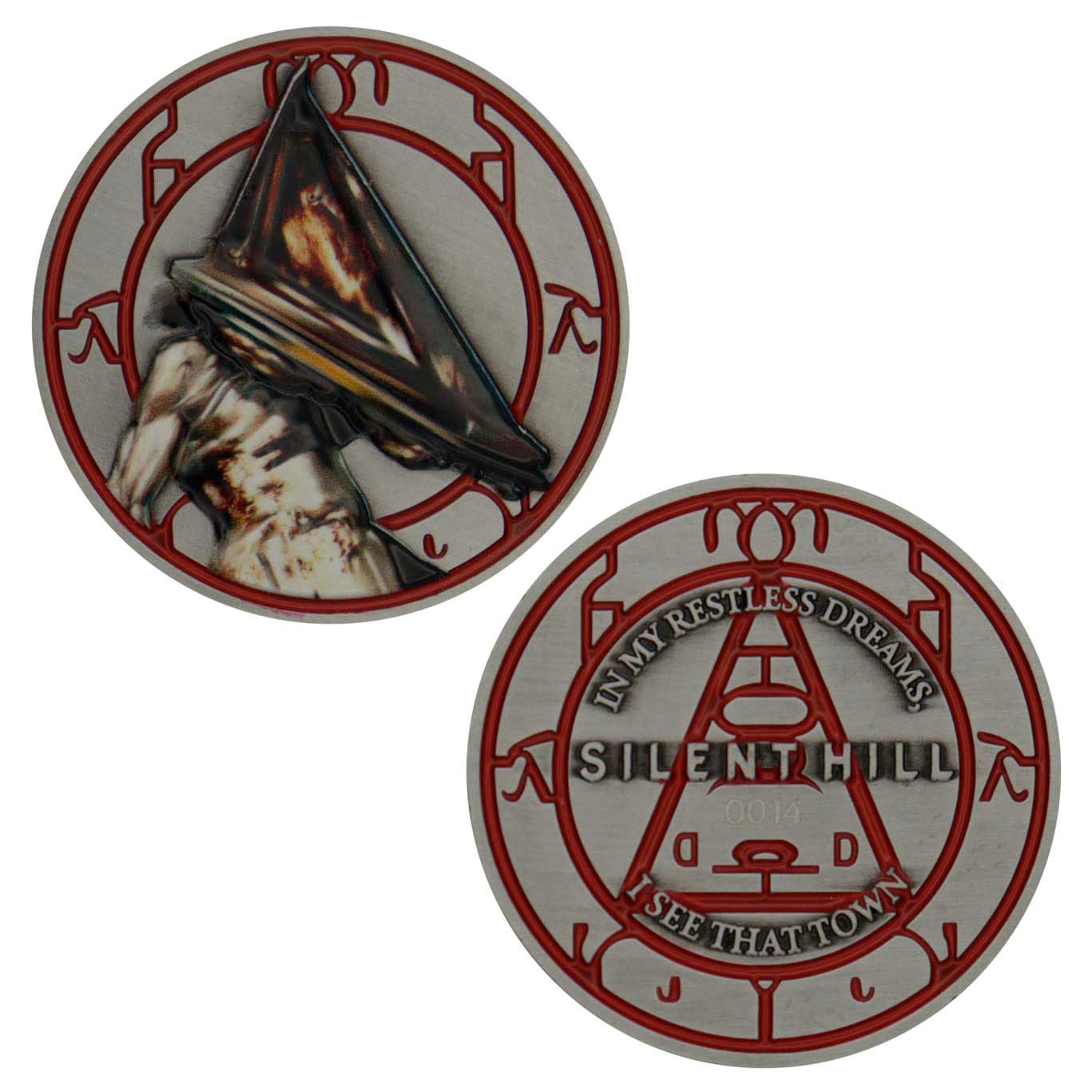 Silent Hill Collectable Coin Pyramid Head Limited Edition