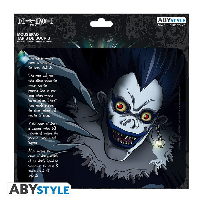DEATH NOTE - Μαλακό mousepad - "Ryuk"