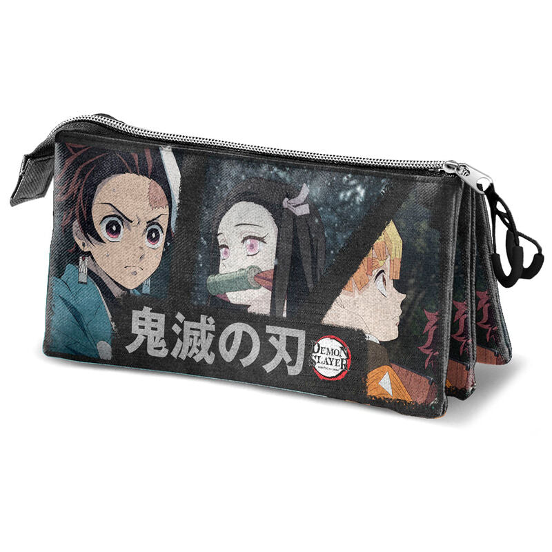 Demon Slayer Kimetsu No Yaiba αρχική ομάδα τριπλή κασετίνα