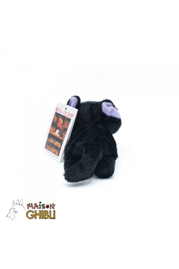 Kiki's Delivery Service Beanie Plush Figure Jiji Fluffy 15 cm