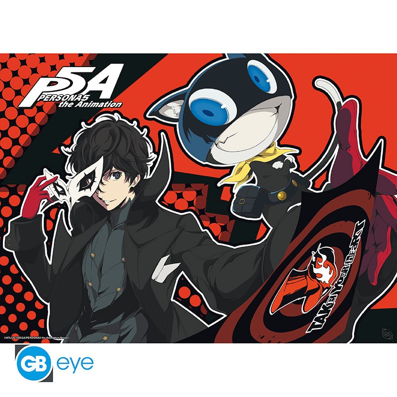 PERSONA 5 - Σετ 2 αφισών Chibi 52x38εκ