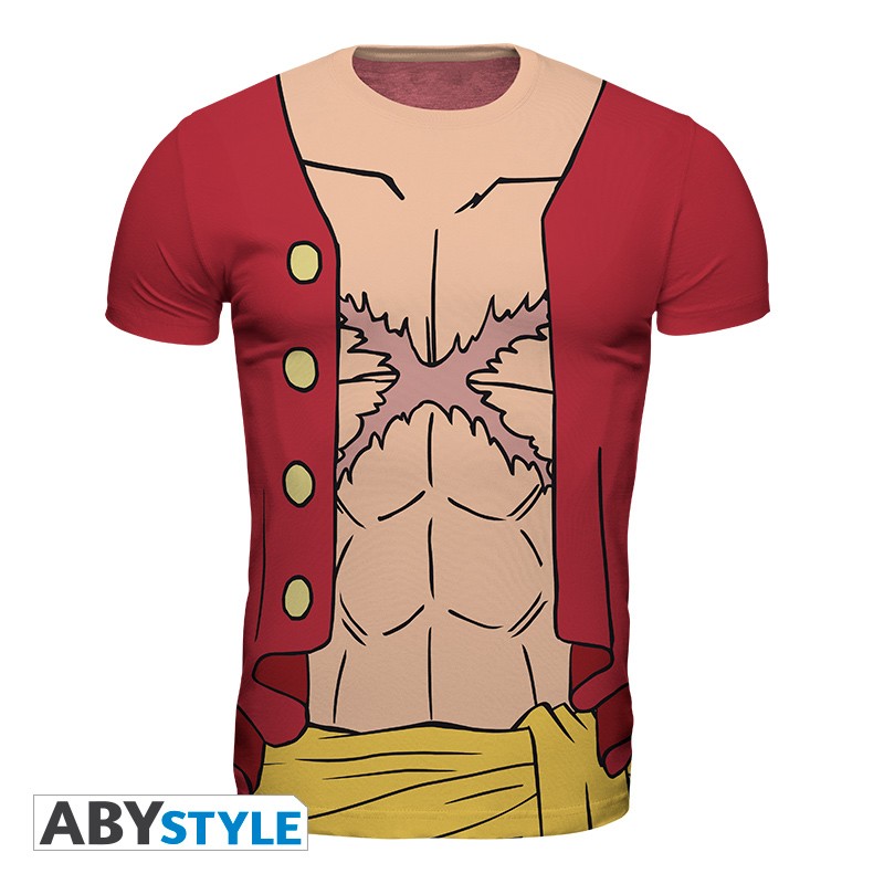 ONE PIECE - Replica T-shirt "Luffy New World"