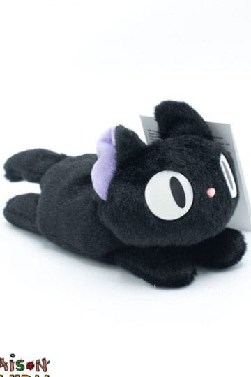 Kiki's Delivery Service Beanie Plush Figure Jiji Fluffy 15 cm