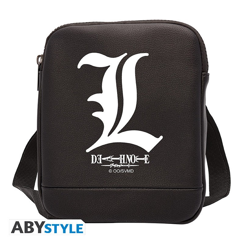 DEATH NOTE - Τσάντα Ταχυδρόμου "L Symbol" - Vinyl Small Size