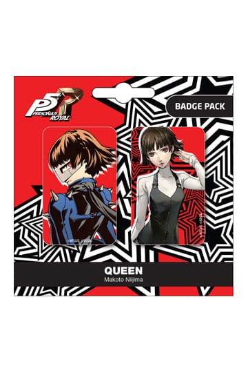 Persona 5 Royal Pin Badges 2-Pack Queen / Makoto Niijima