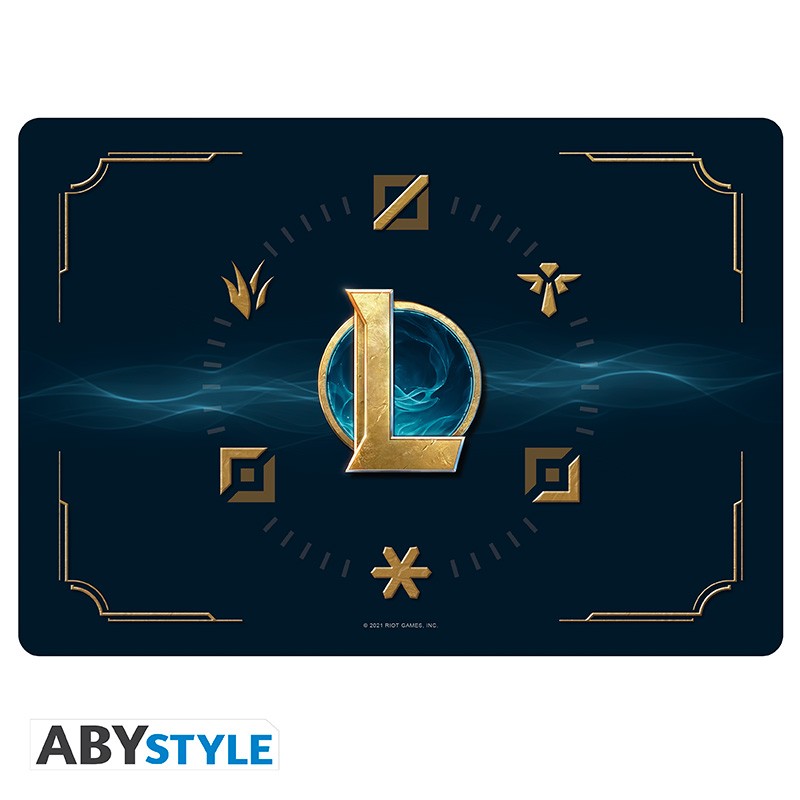 LEAGUE OF LEGENDS - Gaming Mousepad - Hextech logo