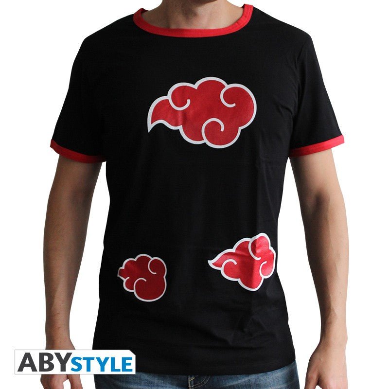 NARUTO SHIPPUDEN - Tshirt "Akatsuki" man SS black - premium