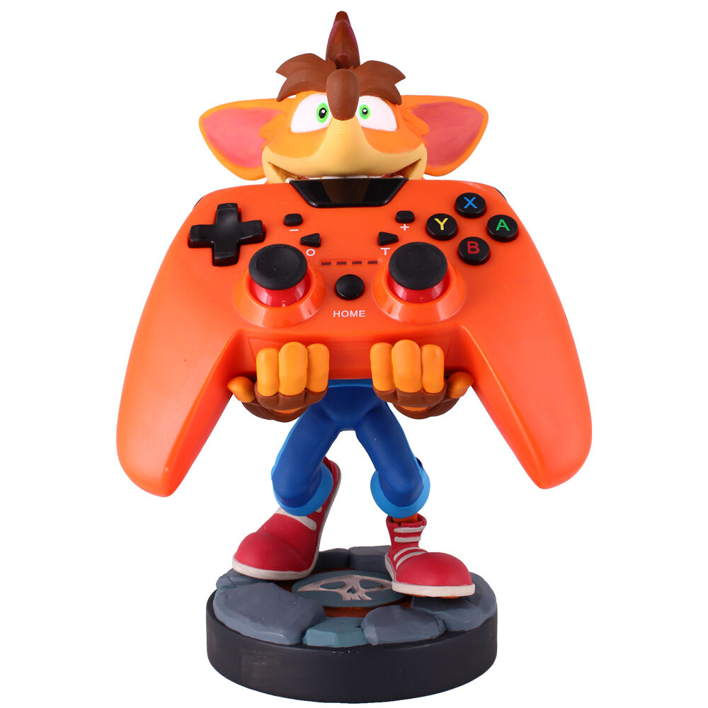 Στήριγμα σύσφιξης φιγούρας Crash Bandicoot Cable guy 21cm