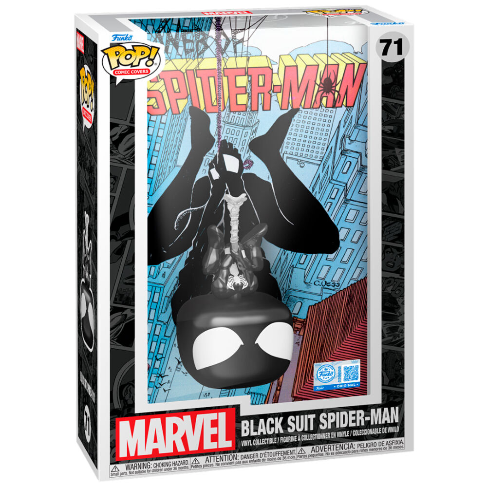 Funko POP figure Comic Cover Spider-Man Black Suit Spider-Man