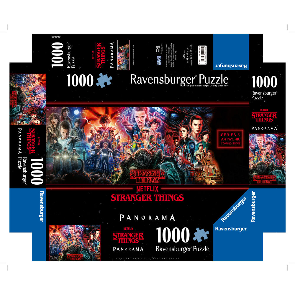 Stranger Things Panorama puzzle 1000pcs