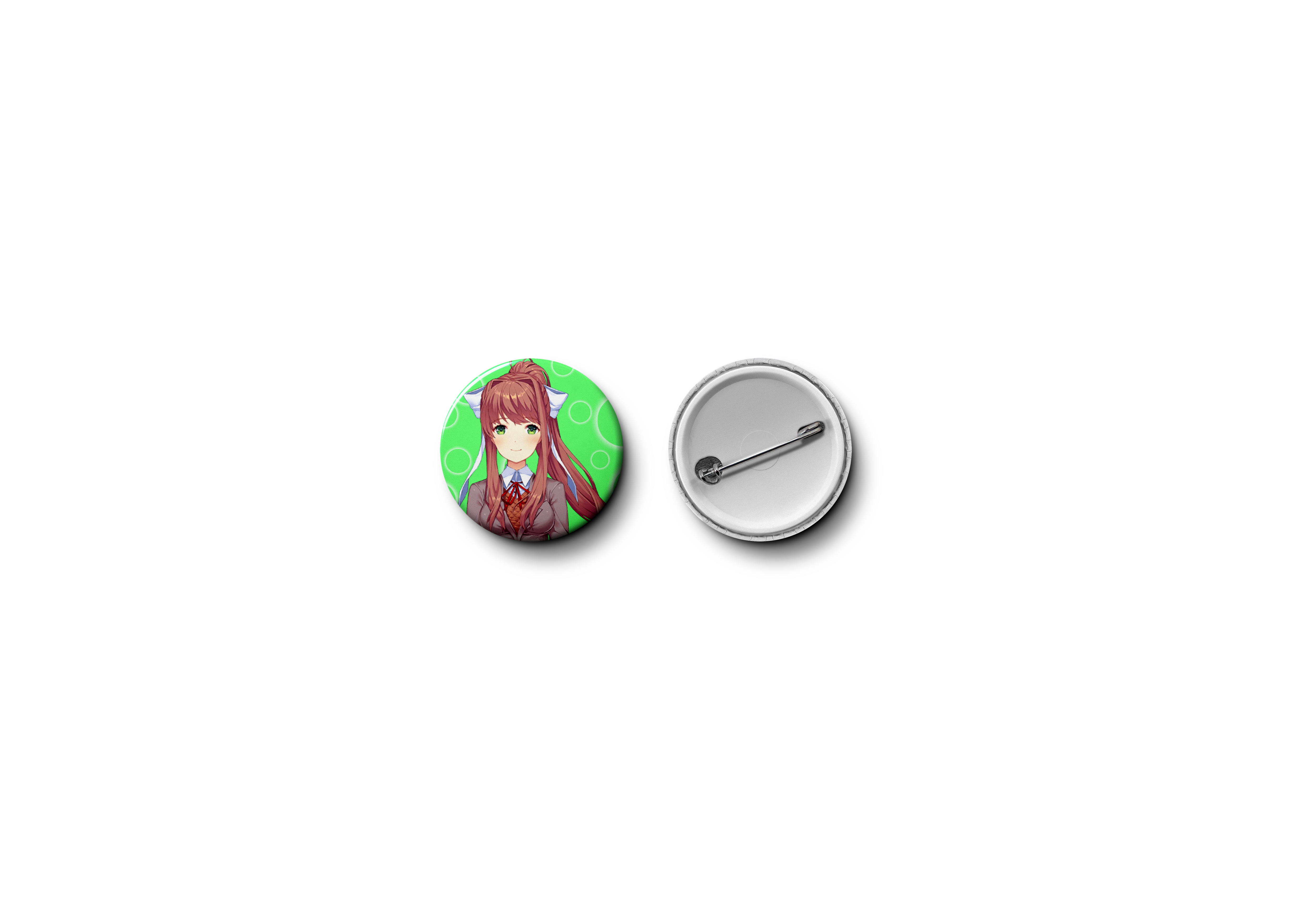 Pin Doki Doki Literature Club - Monika