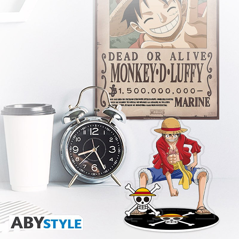 One Piece - Pack Mug320ml + Acryl® + Postcards "Luffy"