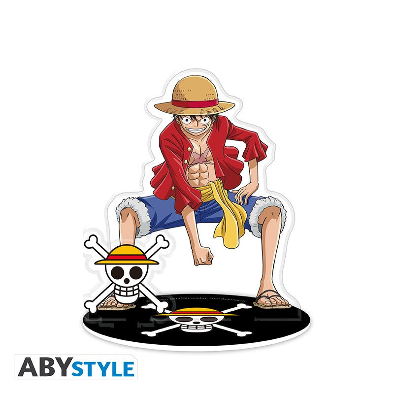 One Piece - Pack Mug320ml + Acryl® + Postcards "Luffy"