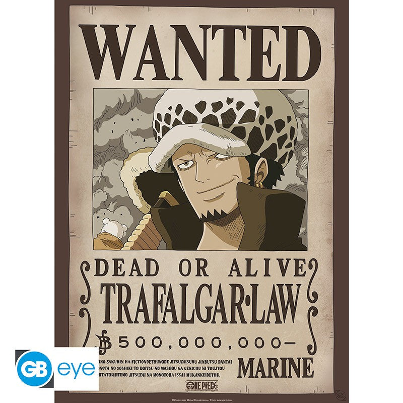 One Piece - Poster Chibi 52x38 - Wanted Law
