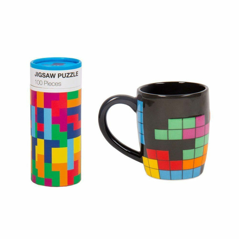 Tetris Mug & Jigsaw Puzzle Set Tetriminos