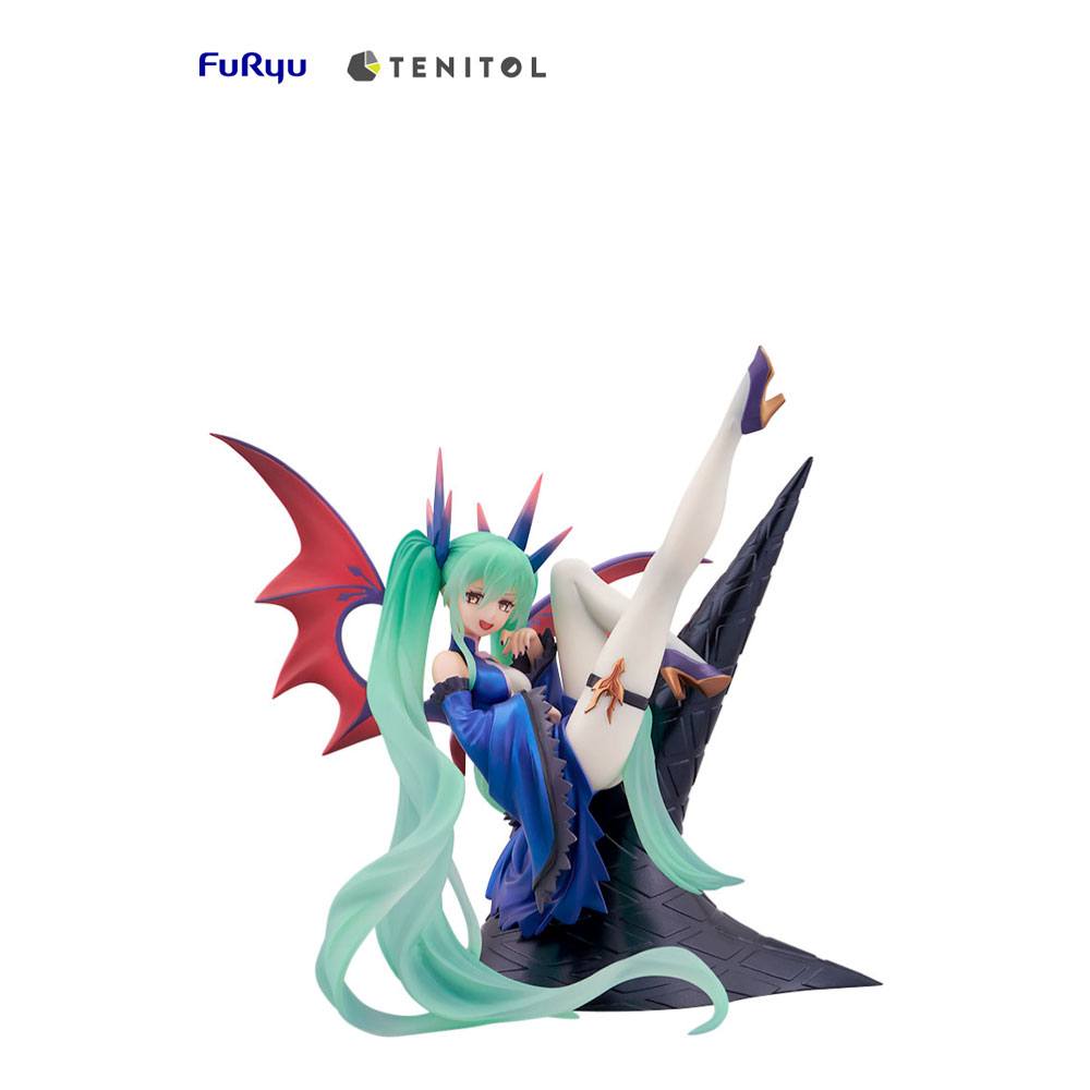 Hatsune Miku Tenitol PVC Statue Hatsune Miku Dark 17 cm