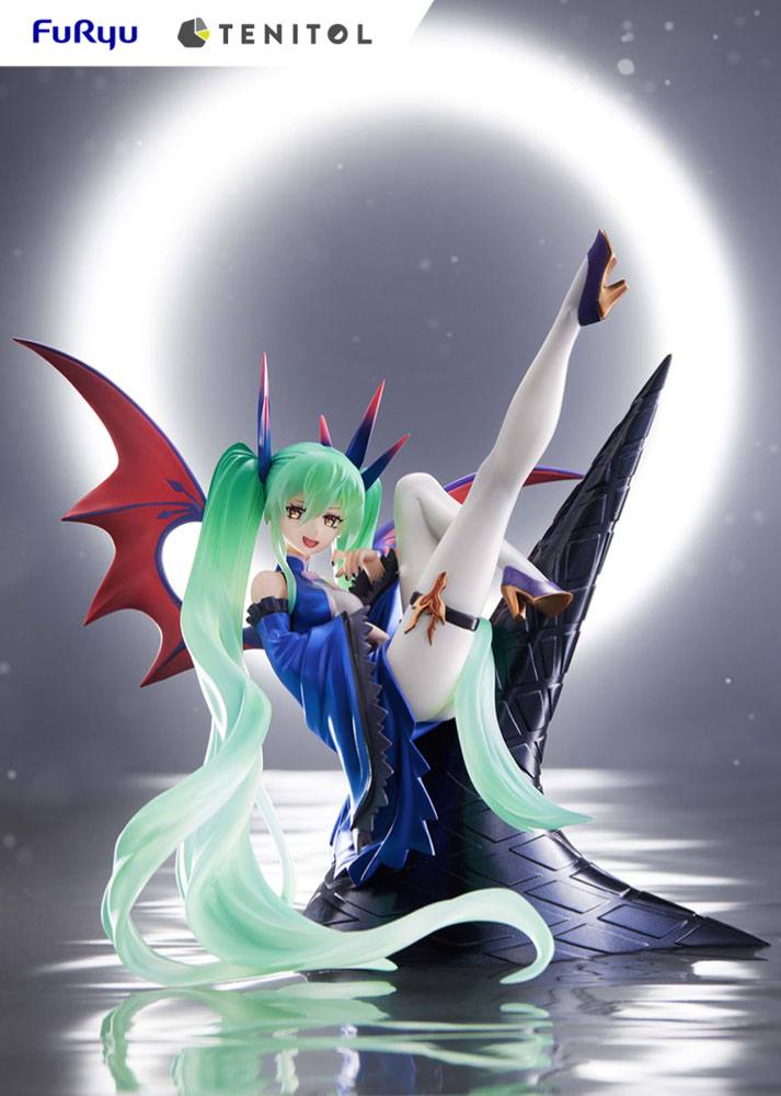 Hatsune Miku Tenitol PVC Statue Hatsune Miku Dark 17 cm
