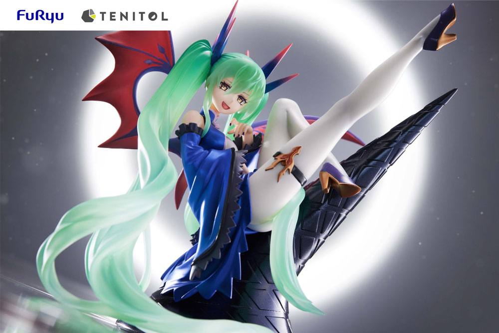 Hatsune Miku Tenitol PVC Statue Hatsune Miku Dark 17 cm