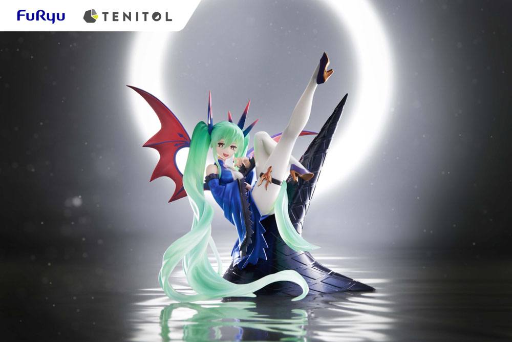 Hatsune Miku Tenitol PVC Statue Hatsune Miku Dark 17 cm