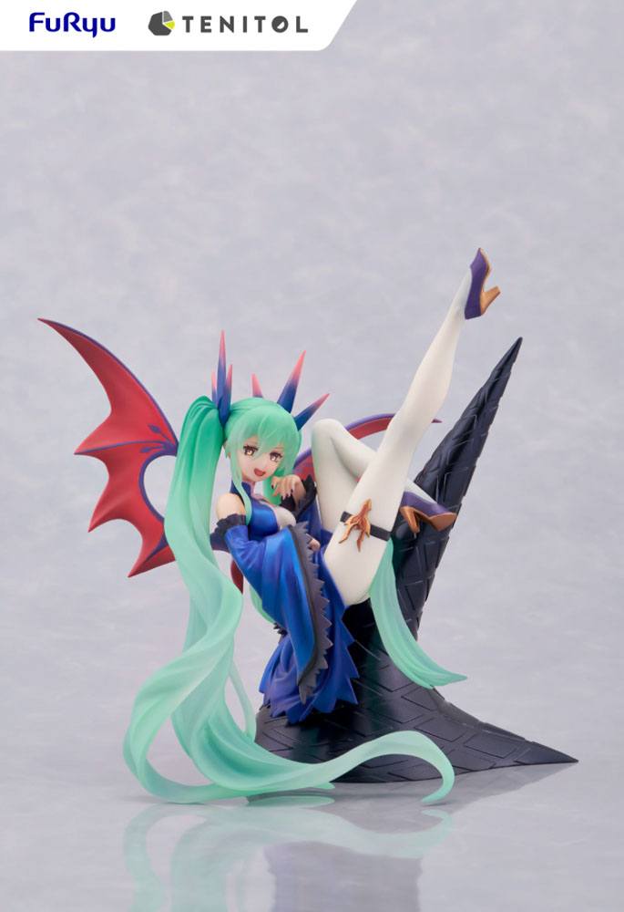 Hatsune Miku Tenitol PVC Statue Hatsune Miku Dark 17 cm