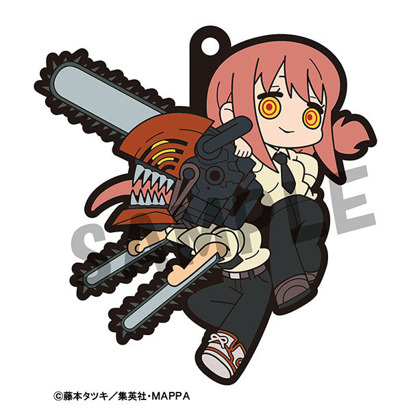 Συλλογή τυχαίων μπρελόκ Chainsaw Man από καουτσούκ
