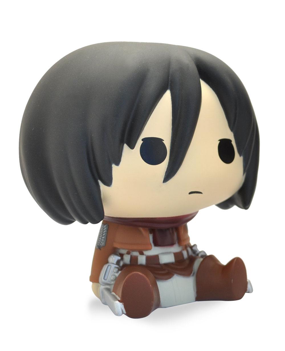 Attack on Titan Chibi Κουμπαράς Mikasa 16 εκ.