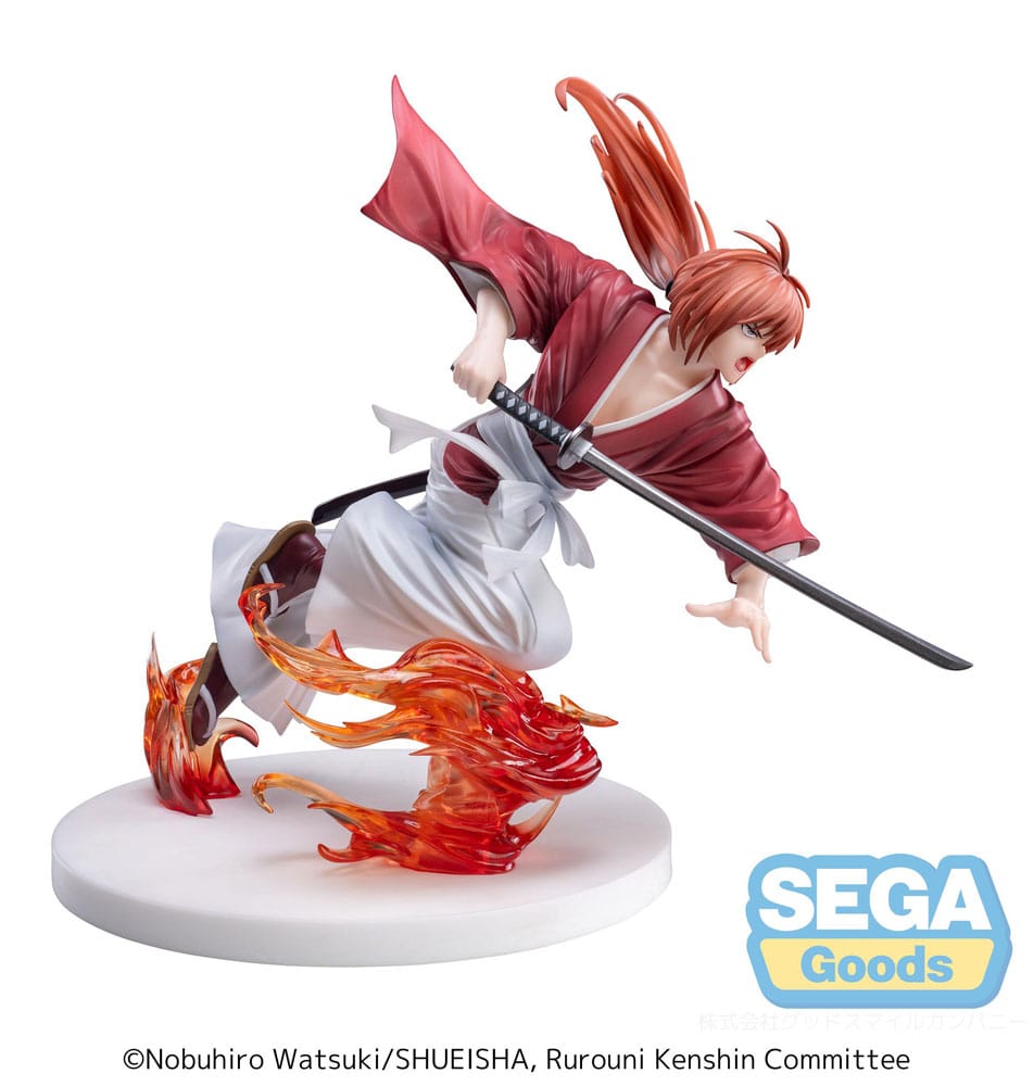 Rurouni Kenshin Luminasta PVC Statue "Rurouni Kenshin" "Kenshin Himura" 15 cm
