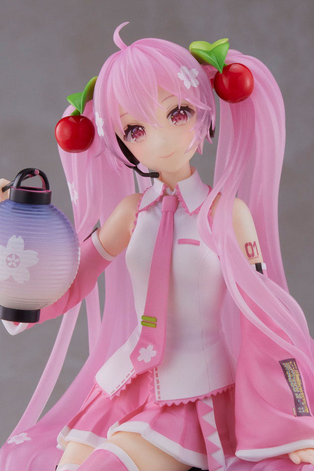 Sakura Miku AMP+ PVC Statue Sakura Lantern Ver. 20 εκ
