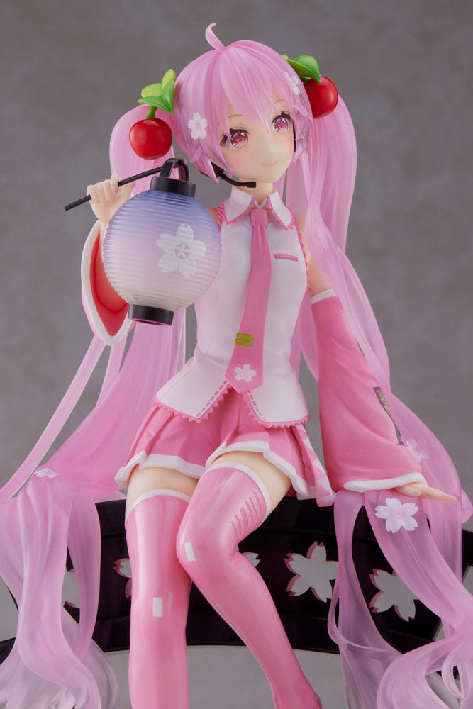 Sakura Miku AMP+ PVC Statue Sakura Lantern Ver. 20 εκ