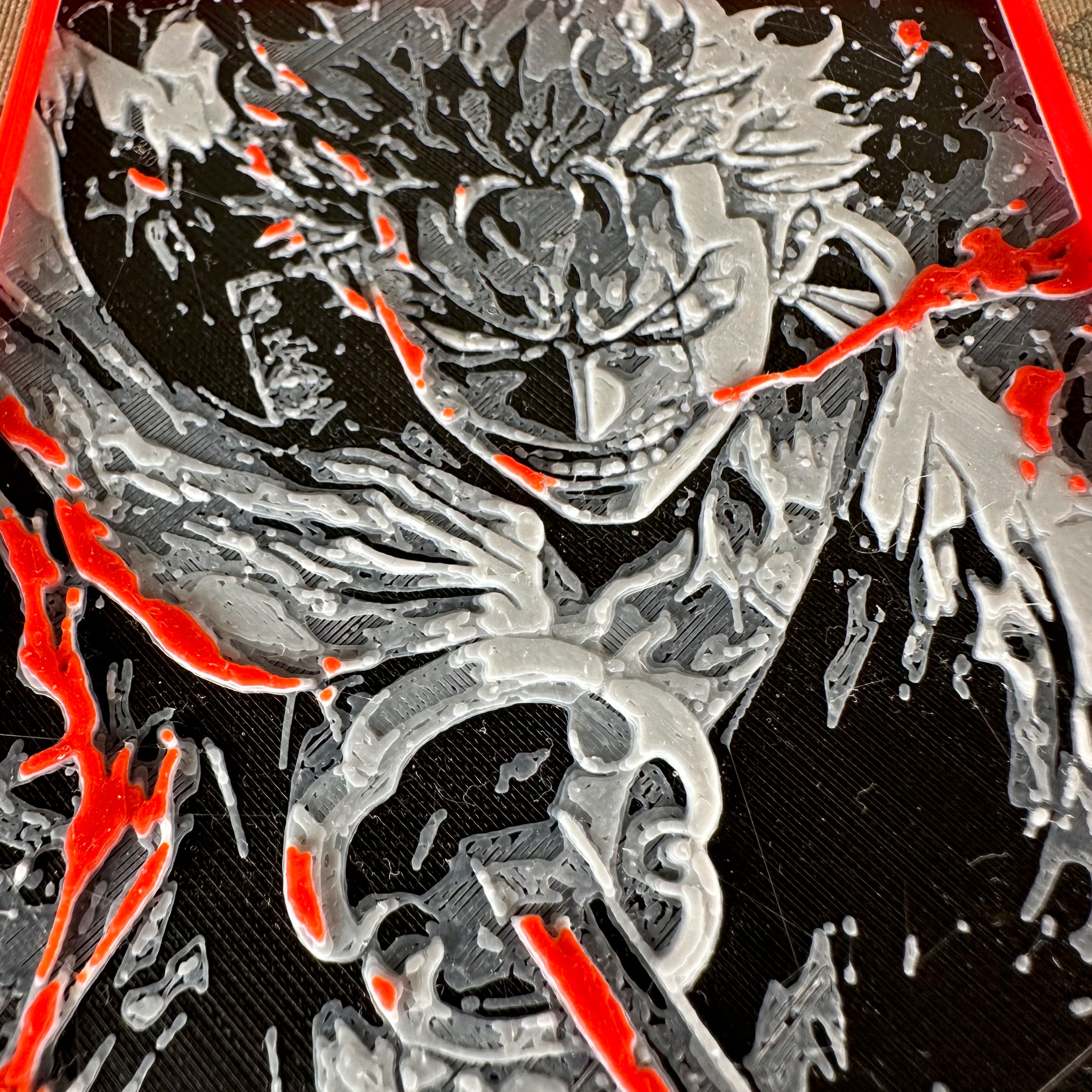 3D καδράκι One Piece - Roronoa Zoro με βάση