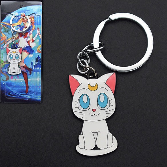 Sailor Moon Artemis Alloy Keychain