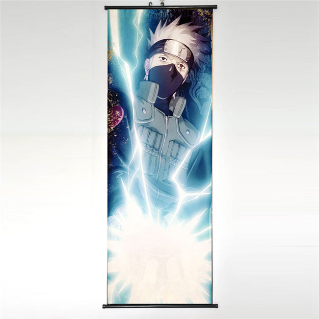 Naruto Kakashi Raikiri Wall Scroll