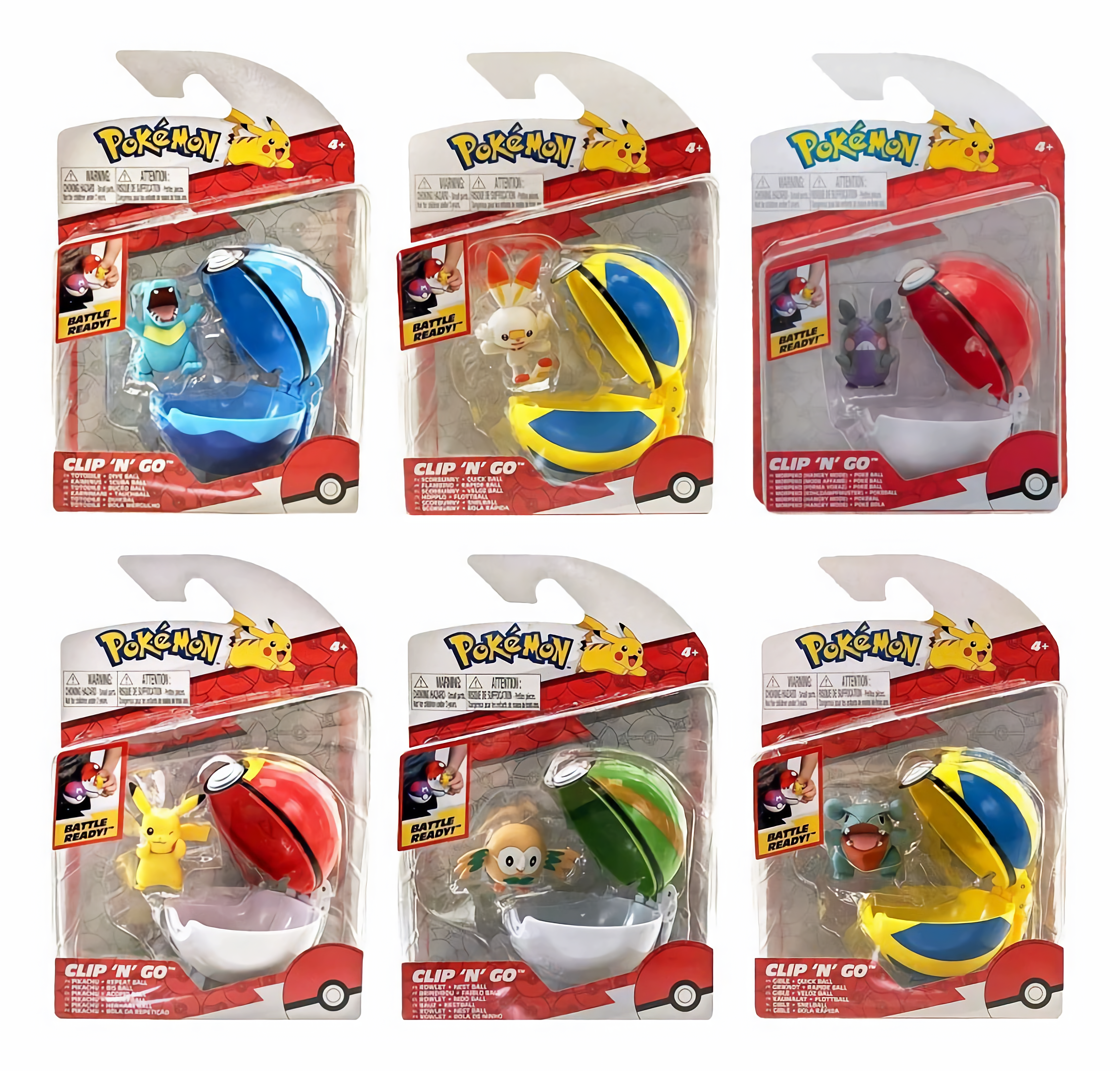 Pokémon Clip 'N' Go Pokéball Wave 10