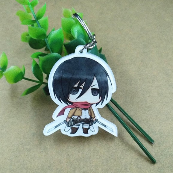 Attack On Titan Mikasa Ackerman Acrylic Keychain